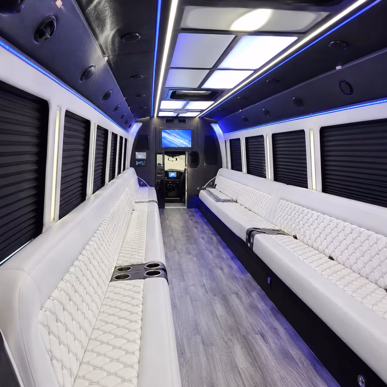 the bus type and amenities